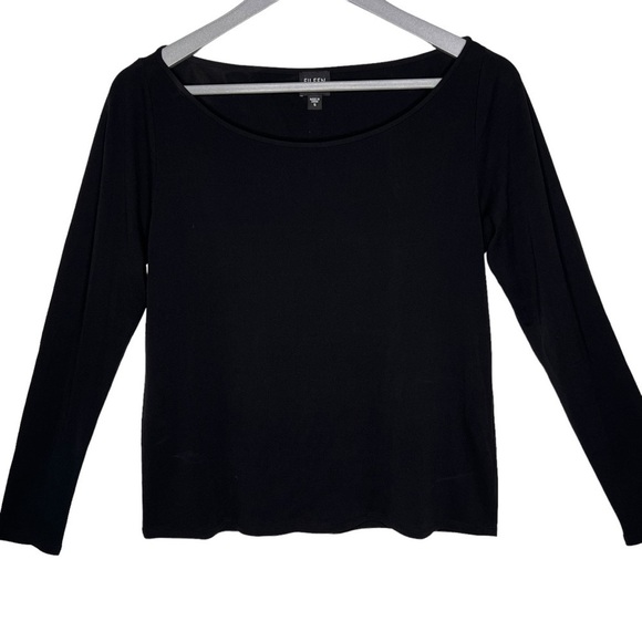 Eileen Fisher 2 Silk 1 Moreno Wool Long Sleeve Scoop Neck Tops Bundle Lot Size S - Picture 6 of 13